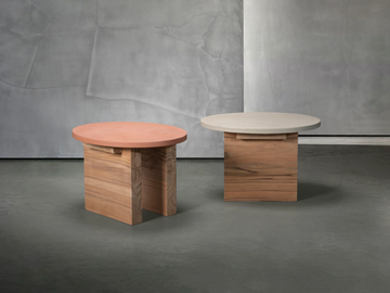RAF OUTDOOR - Oval teak garden side table by Piet Boon - view 2
